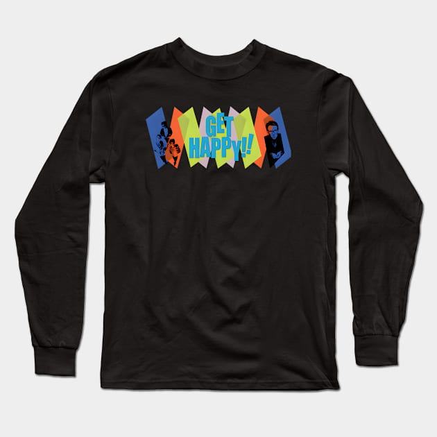 Get Albums Gifts Happy Long Sleeve T-Shirt by Blairvincentg